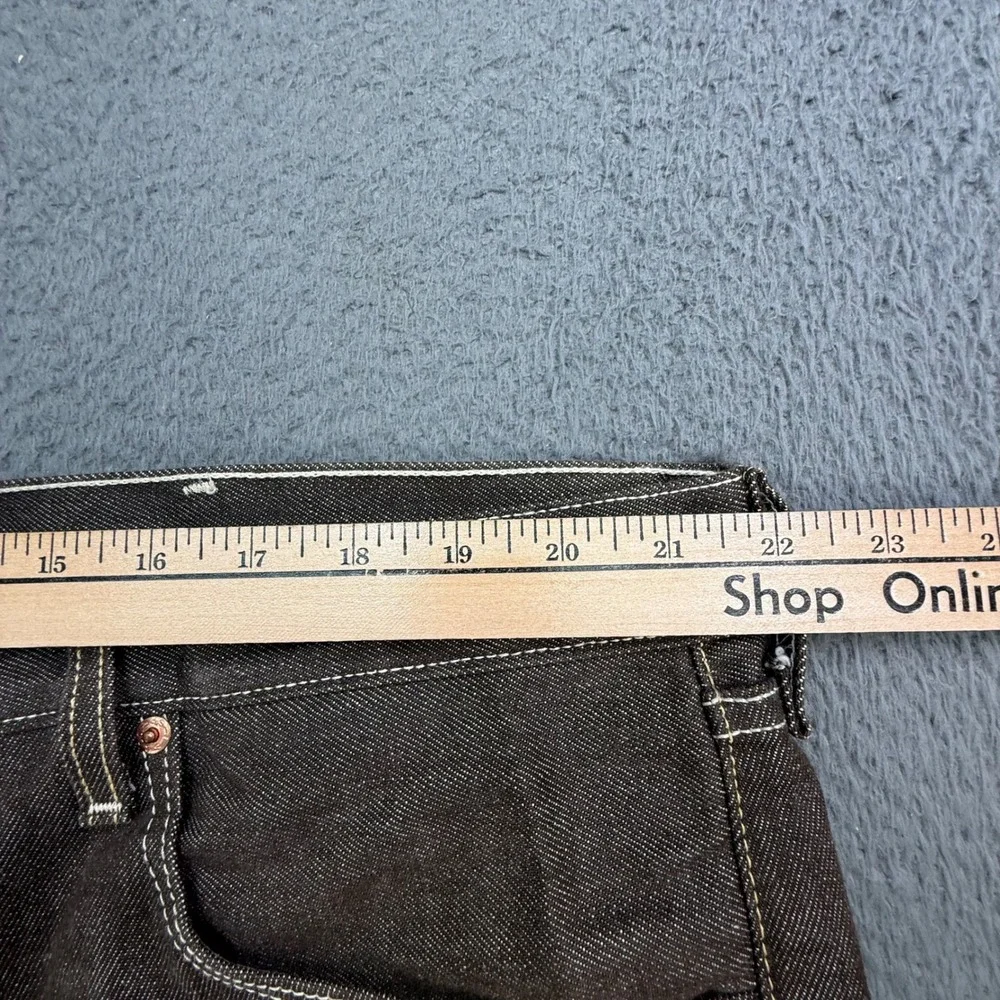 Levi's 501 Jeans Mens‎ 42x30 Brown Straight Leg Button Fly Denim Pants